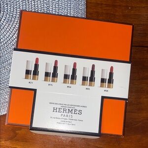 Hermes Lipstick Collection - Bold Reds and Pinks